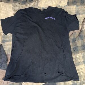 Gildan Joe Camel Black Tee with Purple Detail